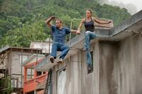 Paul Walker and Jordana Brewster in "Fast Five"