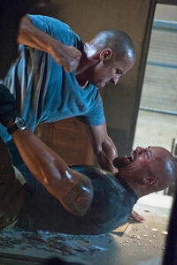 Vin Diesel and Dwayne Johnson in "Fast Five."