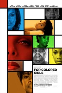 Poster art for "For Colored Girls."