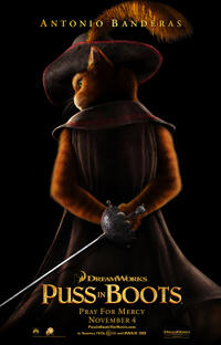 Poster art for "Puss In Boots."