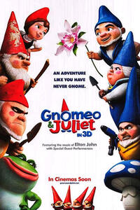 Poster art for "Gnomeo and Juliet."