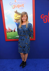 Ashley Jensen at the California premiere of "Gnomeo And Juliet."