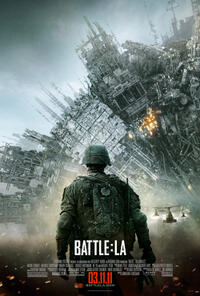 Poster art for "Battle: Los Angeles."