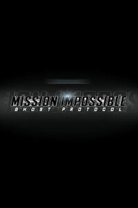 Teaser Poster Art for "Mission: Impssible - Ghost Protocol."