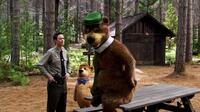Tom Cavanagh as Ranger Smith, Justin Timberlake voices Boo Boo and Dan Aykroyd voices Yogi Bear in "Yogi Bear."