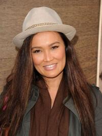 Tia Carrere at the California premiere of "Yogi Bear."