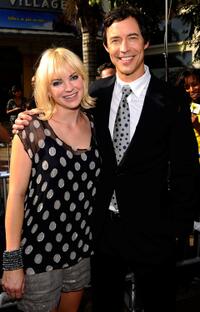 Anna Faris and Tom Cavanagh at the California premiere of "Yogi Bear."
