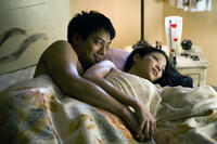 Archie Kao as Jefferson and Karin Anna Cheung as Angela in "The People I've Slept With"