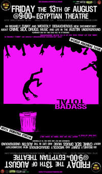 Poster art for "Total Badass."