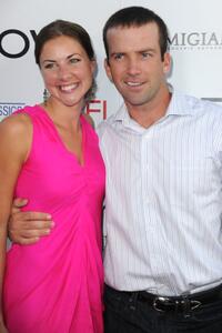Maggie Black and Lucas Black at the California premiere of "Get Low."