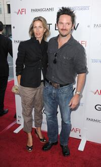 Scott Cooper and Guest at the California premiere of "Get Low."