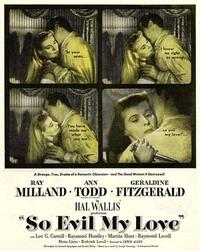 Poster art for "So Evil My Love."