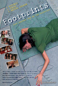 Poster art for "Footprints."
