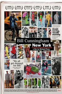 Poster art for "Bill Cunningham in New York."