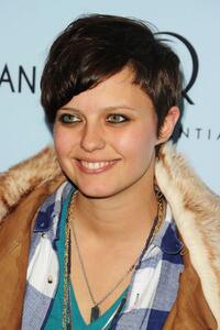 Kim Stolz at the New York premiere of "Solitary Man."