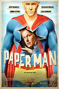 Poster art for "Paper Man."