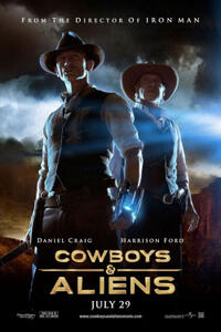 Poster art for "Cowboys & Aliens."