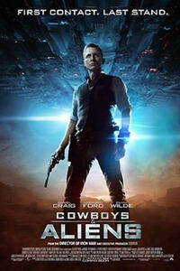 International Poster Art for "Cowboys & Aliens."