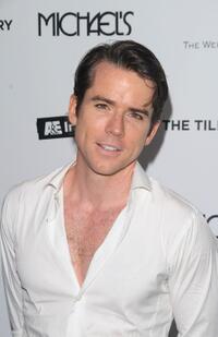 Christian Campbell at the New York premiere of "The Tillman Story."