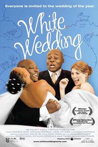Poster art for "White Wedding."