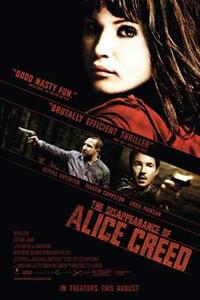 Poster art for "The Disappearance of Alice Creed."