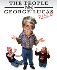 Poster art for "The People vs. Geroge Lucas."