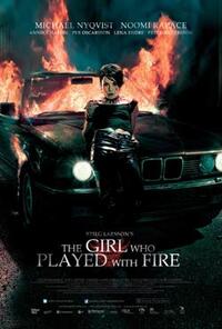 Poster art for "The Girl Who Played With Fire."