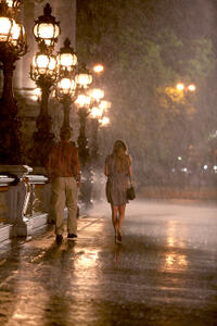 Owen Wilson as Gil and Lea Seydoux as Gabrielle in "Midnight in Paris."