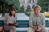 Carla Bruni as Museum Guide and Owen Wilson as Gil in "Midnight in Paris."