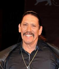 Danny Trejo at the Italy premiere of "Machete."