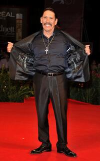 Danny Trejo at the Italy premiere of "Machete."