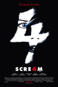 Poster art for "Scream 4."
