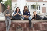 Erik Knudsen, Rory Culkin, Marielle Jaffe and Hayden Panettiere in "Scream 4."