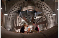 Jennifer Lawrence as Raven and Nicholas Hoult as Hank in "X-Men: First Class."