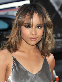 Zoe Kravitz at the New York premiere of "X-Men: First Class."