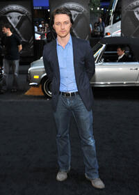 James McAvoy at the New York premiere of "X-Men: First Class."