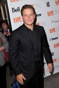 Matt Damon at the Canada premiere of "Hereafter (2010)."
