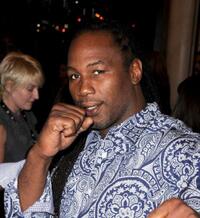 Lennox Lewis at the Canada premiere of "Hereafter (2010)."