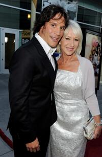 Sergio Peris-Mencheta and Helen Mirren at the California premiere of "Love Ranch."