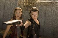 Ali Larter as Claire and Milla Jovovich as Alice in "Resident Evil: Afterlife."