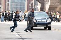 Elizabeth Banks as Lara Brennan and Russell Crowe as John Brennan in "The Next Three Days."