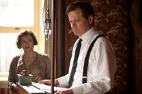 Helena Bonham and Colin Firth in "The King's Speech."