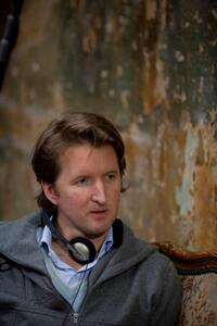 Director Tom Hooper on the set of "The King's Speech."