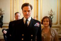 Geoffrey Rush, Colin Firth and Helena Bonham Carter in "The King's Speech."