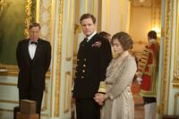 Geoffrey Rush, Colin Firth and Helena Bonham Carter in "The King's Speech."