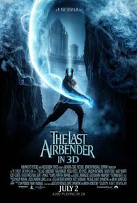 Poster art for "The Last Airbender 3D."