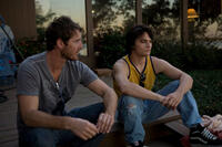 A.J. Buckley as Teddy and Shiloh Fernandez as Ritchie Wheeler in ``Skateland.''