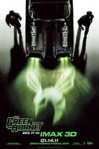 Poster art for "The Green Hornet: An IMAX 3D Experience"