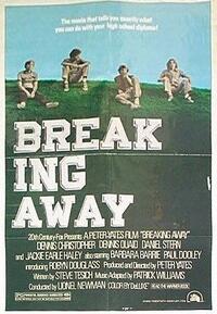 Poster art for "Breaking Away."