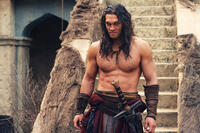 Jason Momoa as Conan in "Conan the Barbarian."